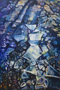 The shadows on the broken ice ©Peter Weidenbaum